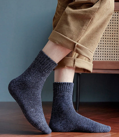 Elite Wool Crew Socks (5 Pairs)