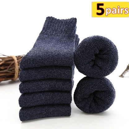 Elite Wool Crew Socks (5 Pairs)