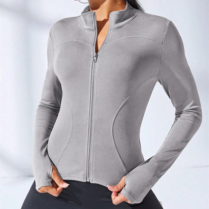 Full-Zip Yoga Jacket