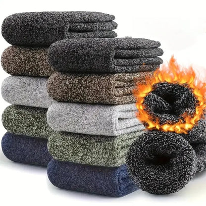 Elite Wool Crew Socks (5 Pairs)