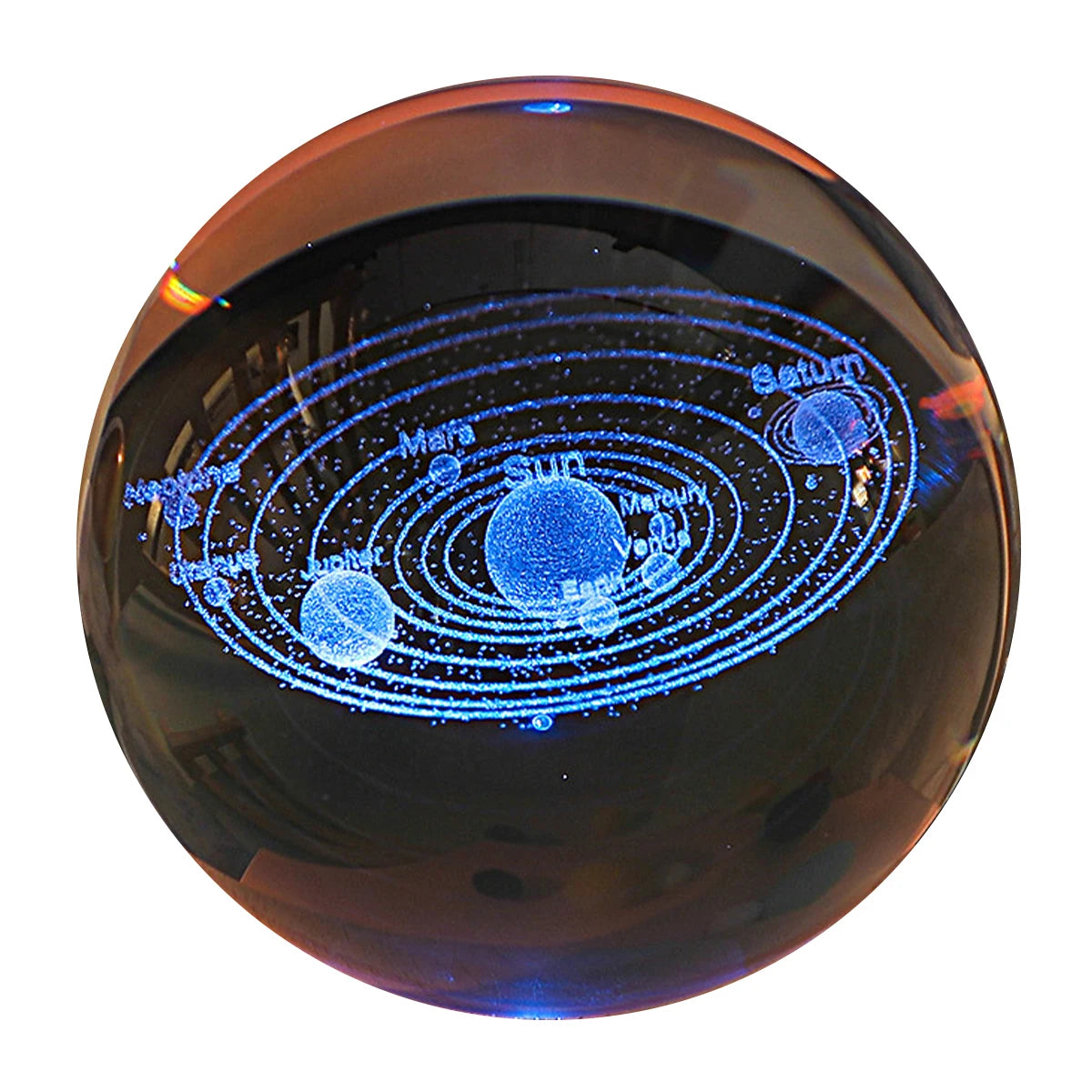 3D Crystal Ball Night Light