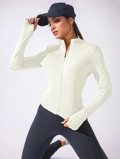 Full-Zip Yoga Jacket