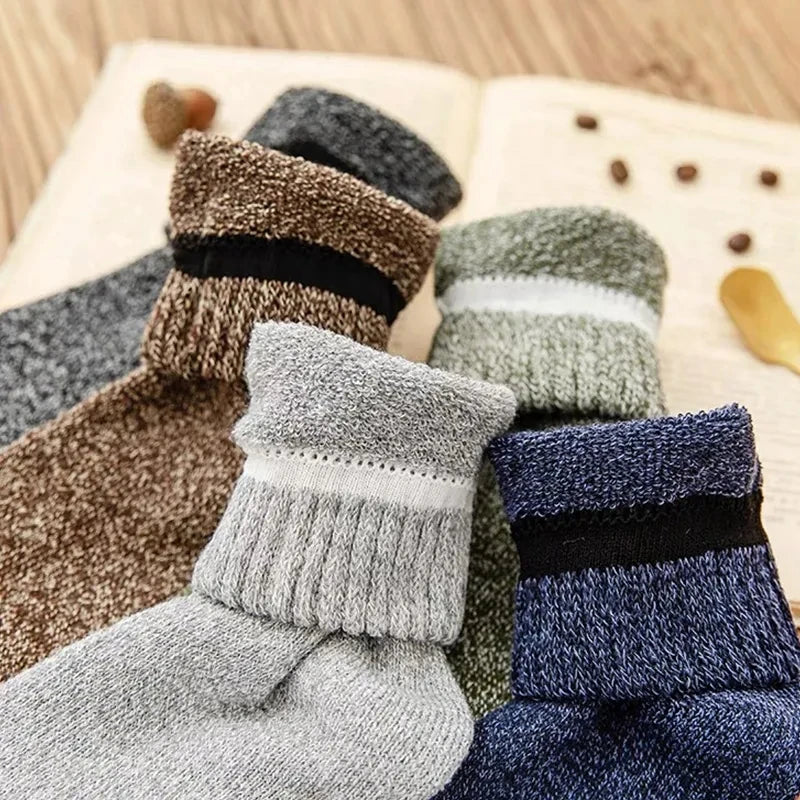 Elite Wool Crew Socks (5 Pairs)